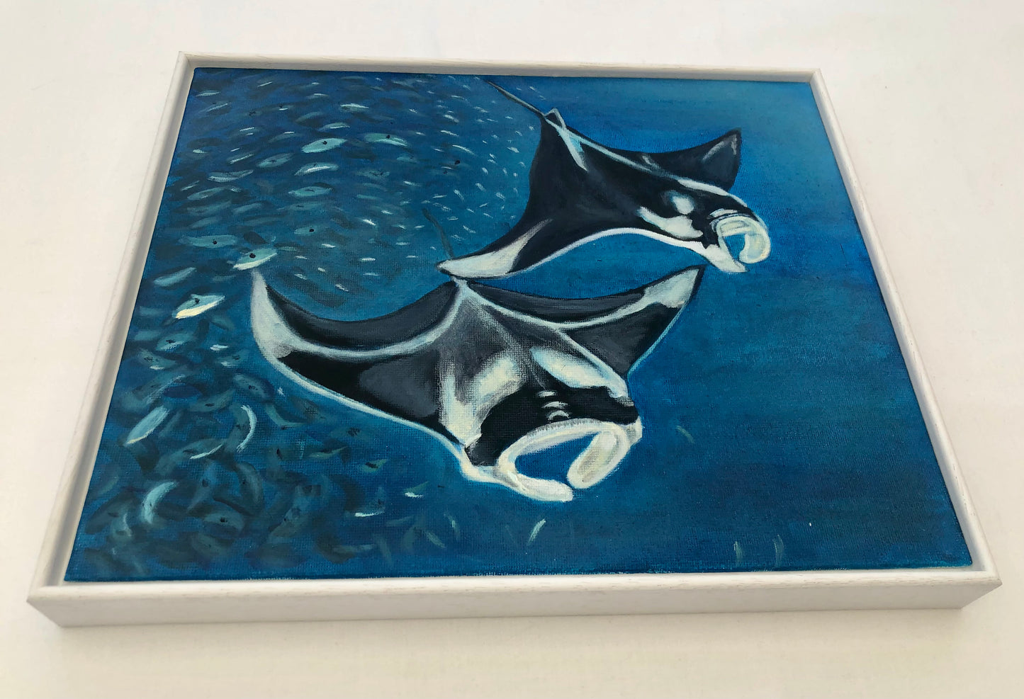 Mantas II Original Oil Painting