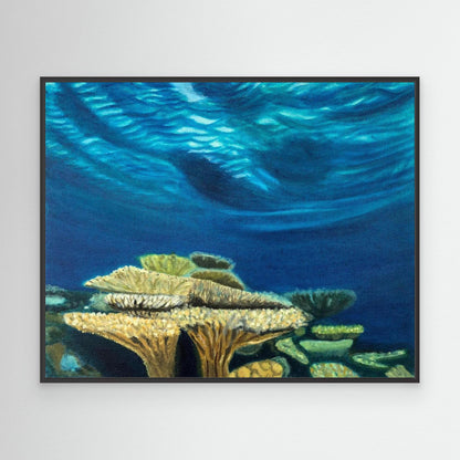 Pacific Light Coral Heads I Canvas Art Print